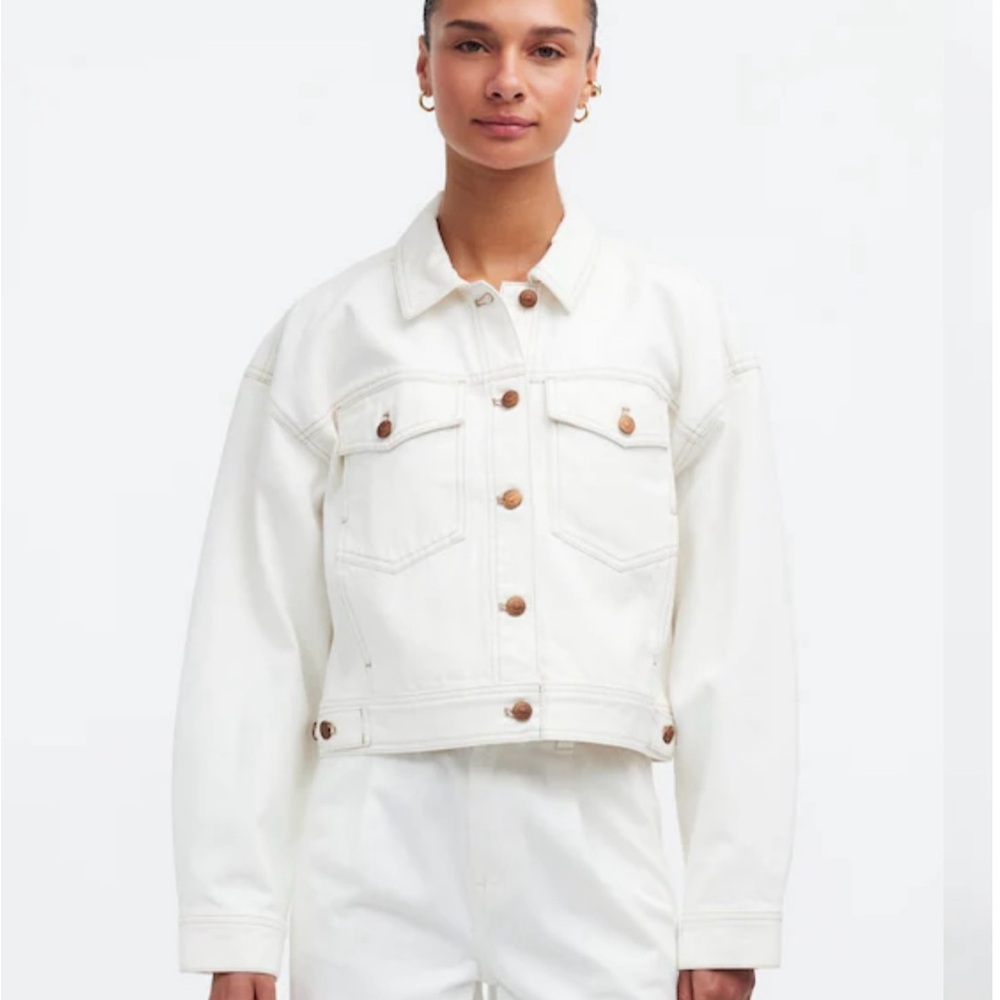 Madewell Front Button Denim Jacket
